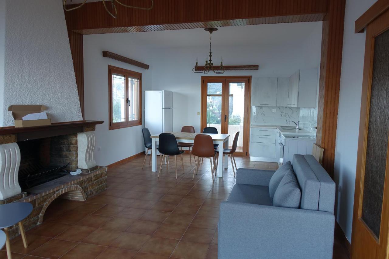 Villa In Kalloni Direkt Am Meer, Tolle Aussicht Exterior photo